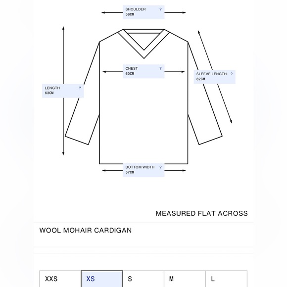 🍁⛄️ACNE STUDIOS MOHAIR WOOL FLUFFY CARDIGAN Warm Beige Grandpa Knitted - Picture 14 of 14